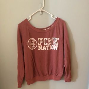 Blush PINK crew neck